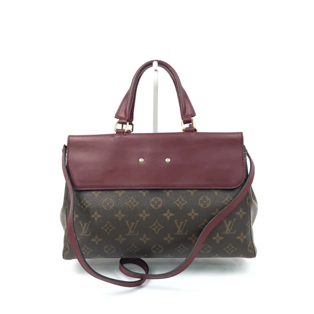 Louis Vuitton Venus Shoulder Bag Brown & Burgundy Canvas/Leather - Picture 2 of 14